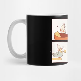 Cute Funny Bird Comic - Animal Lover T-Shirt Mug